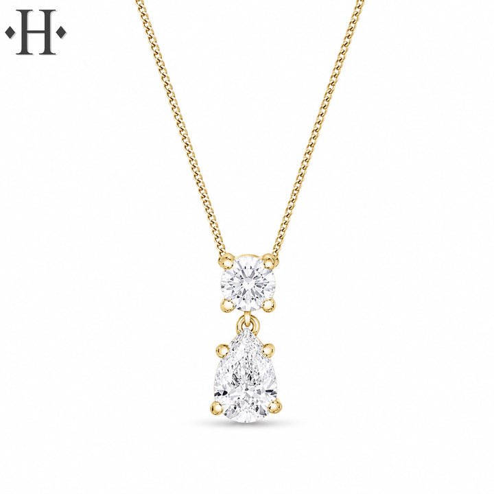 0.75ctw Lab Grown Diamond Necklace