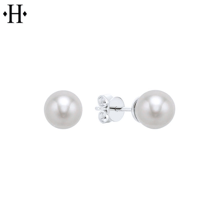 8mm Cultured Pearl Earrings