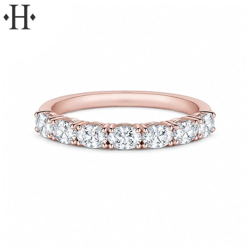 0.70ctw Lab Grown Oval Cut Diamond Ring 2.9mm