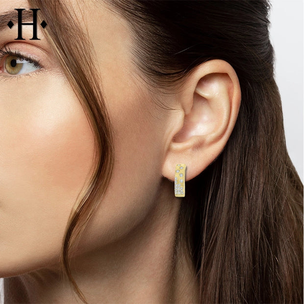 0.44ctw Natural Diamond Earrings