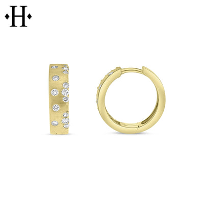 0.36ctw Natural Diamond Earrings