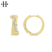 0.42ctw Natural Diamond Earrings