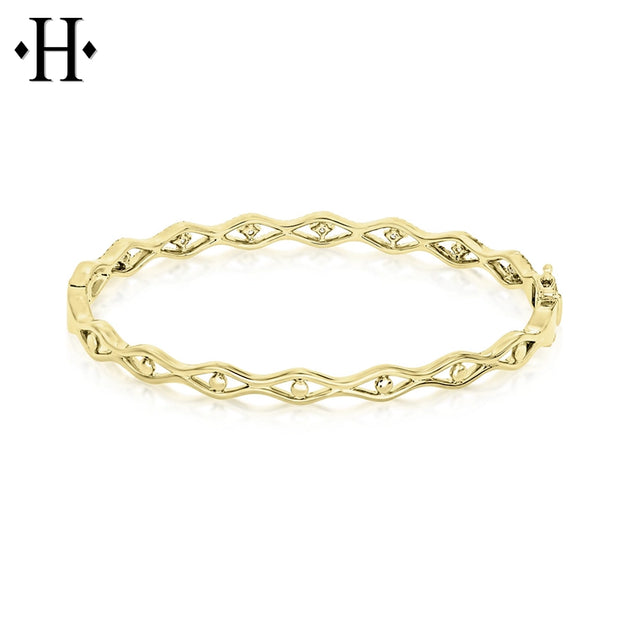 0.77ctw Natural Diamond Bangle