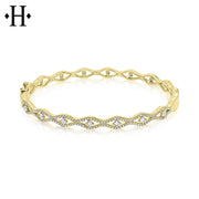 0.77ctw Natural Diamond Bangle