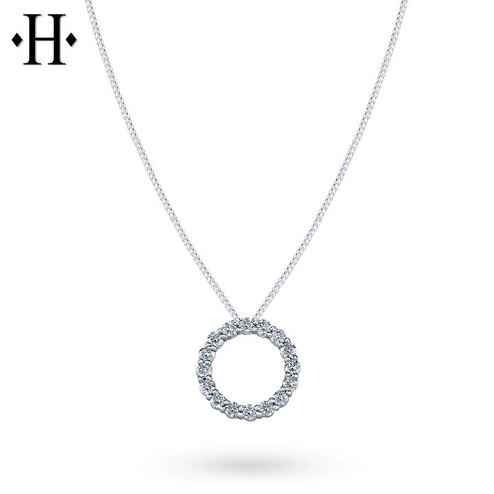 1.00ctw Lab Grown Diamond Circle Necklace