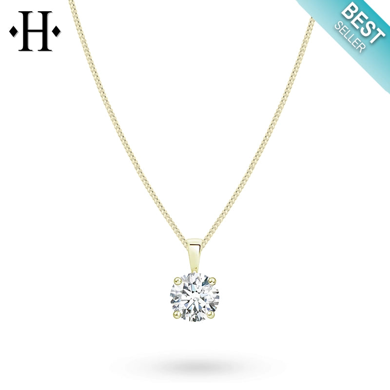 10kt 1.00cts Classic Lab Grown Diamond Necklace