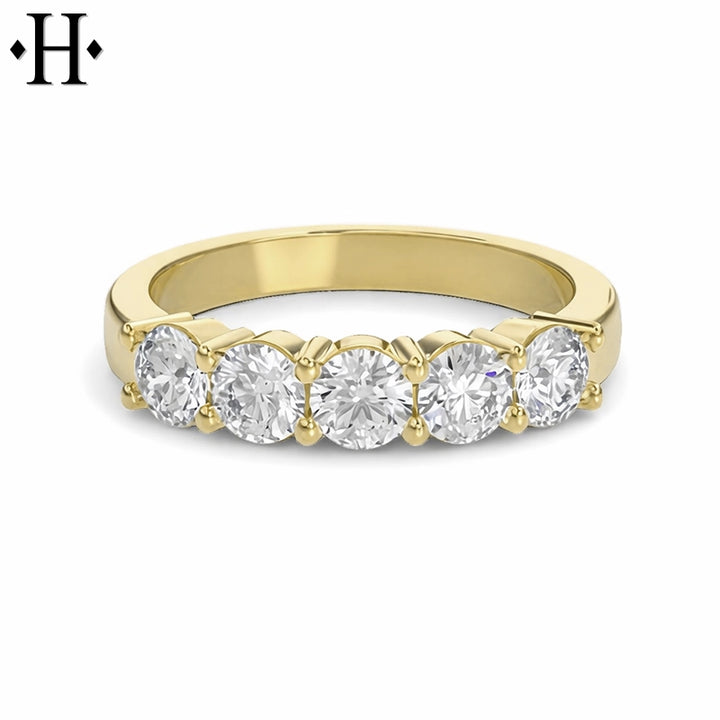 1.00ctw Lab Grown Diamond Shared Prong Ring 3.7mm