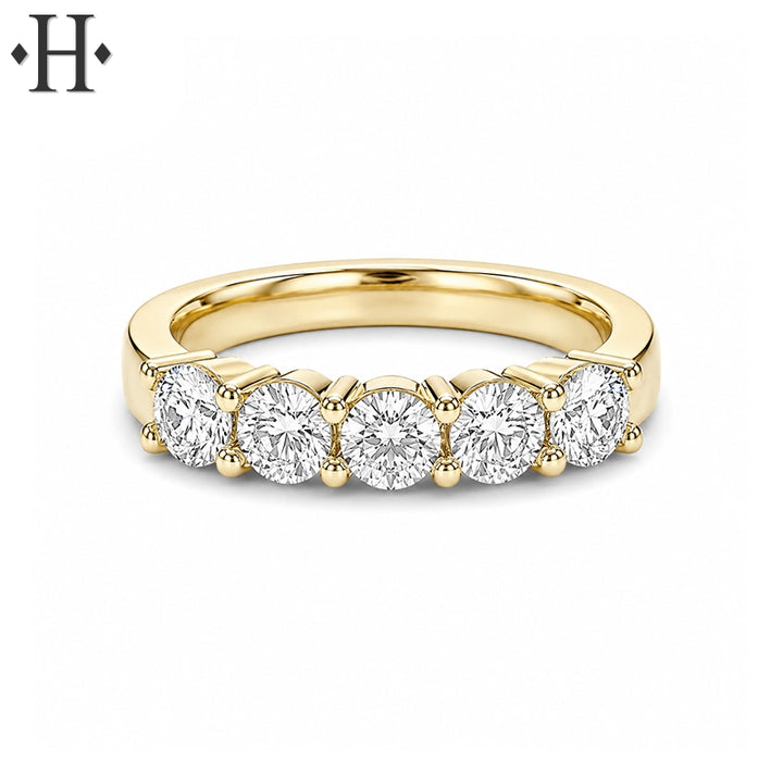 1.00ctw Lab Grown Diamond Shared Prong Ring 3.7mm