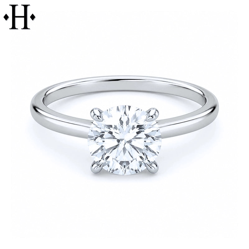1.64ctw Round Cut Lab Grown Diamond Ring