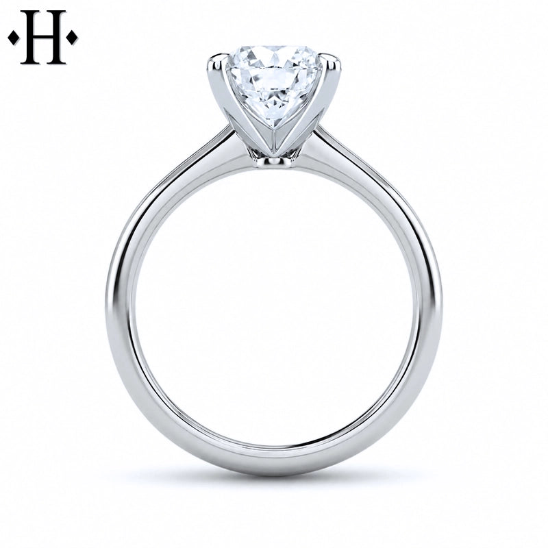 1.64ctw Round Cut Lab Grown Diamond Ring