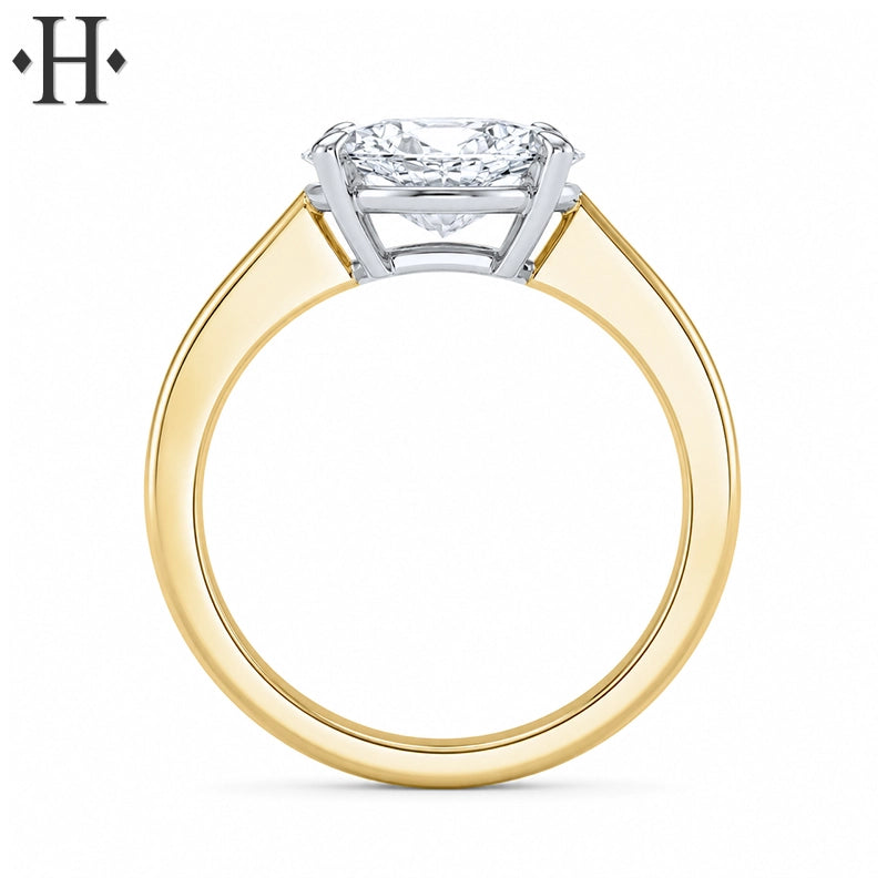 2.00ctw Oval Cut Lab Grown Diamond Ring
