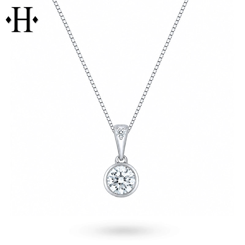 0.75ctw Lab Grown Diamond Necklace