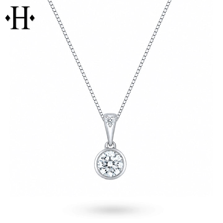 0.75ctw Lab Grown Diamond Necklace