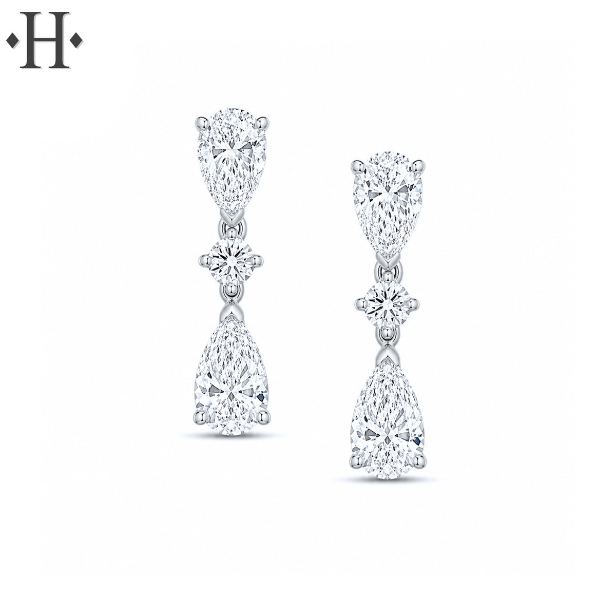 1.75ctw Lab Grown Diamond Earrings