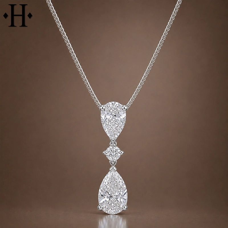 14kt 1.60cts Lab Grown Diamond Necklace