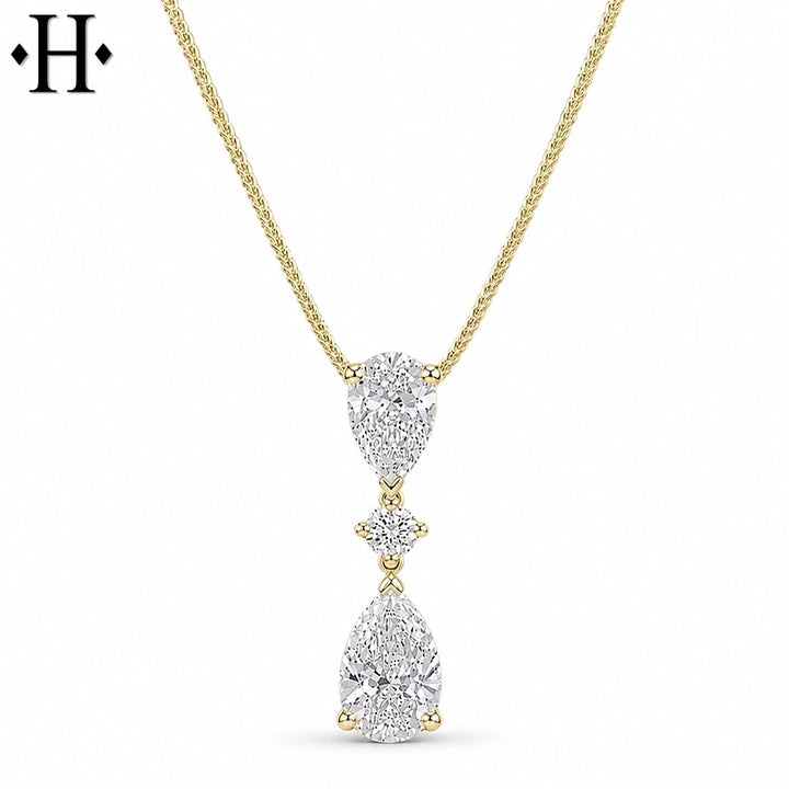 1.60ctw Lab Grown Diamond Necklace