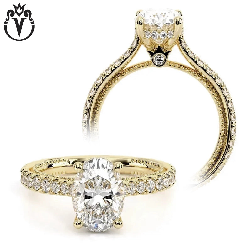 2.22ctw Oval Cut Lab Grown Diamond Ring