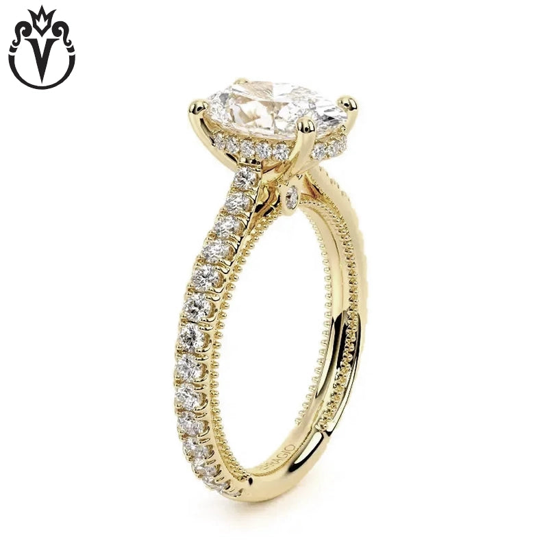 2.22ctw Oval Cut Lab Grown Diamond Ring