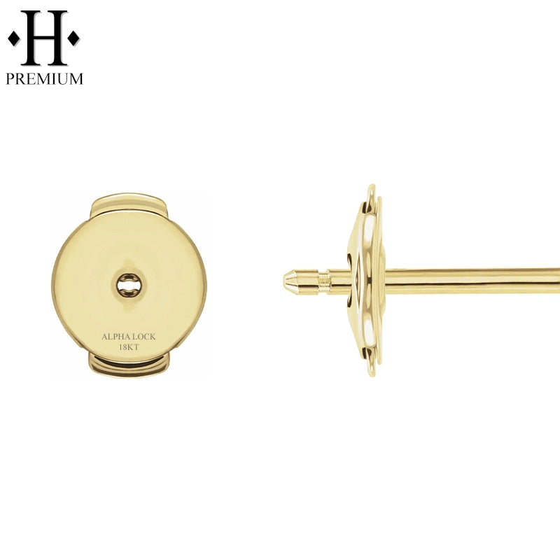 18kt 2.00cts Premium Natural Diamond Martini Earrings