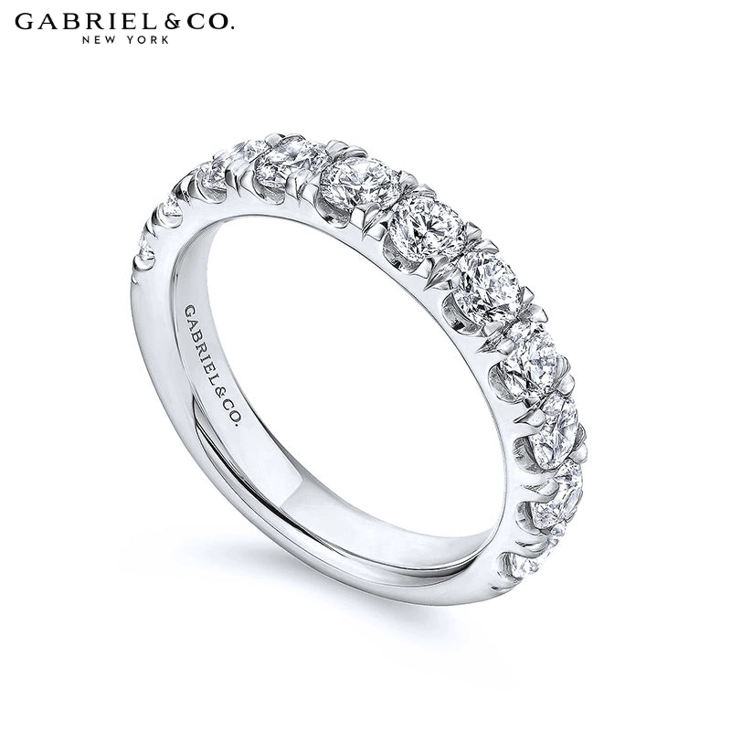 1.50ctw Natural Diamond French U-Pavé Ring 4.0mm