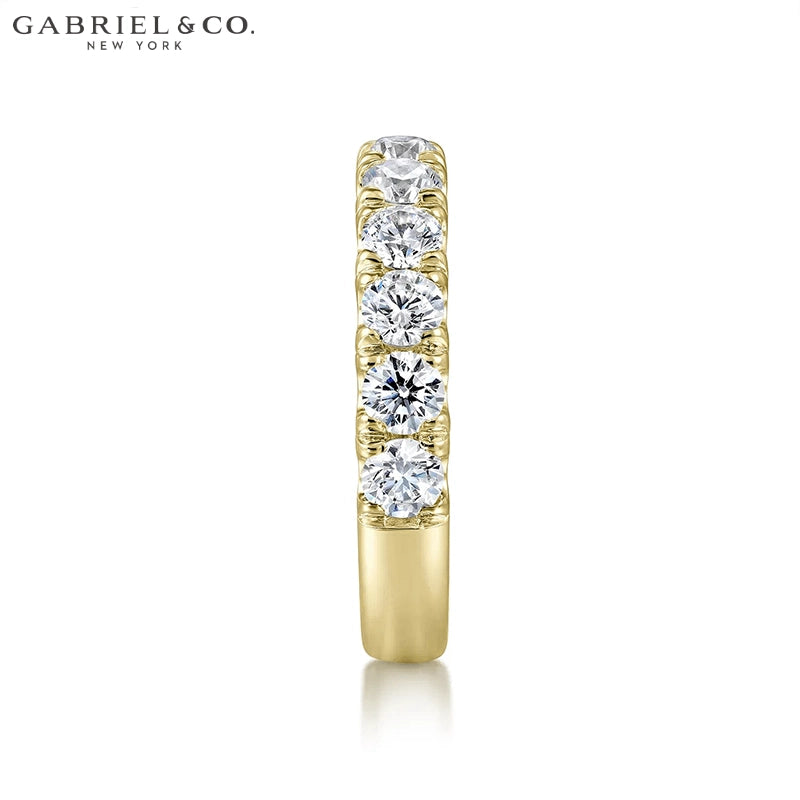 1.50ctw Natural Diamond French U-Pavé Ring 4.0mm