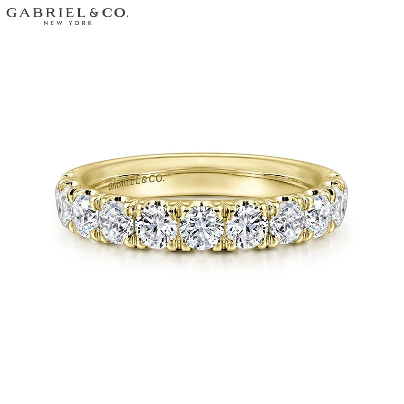 1.50ctw Natural Diamond French U-Pavé Ring 4.0mm