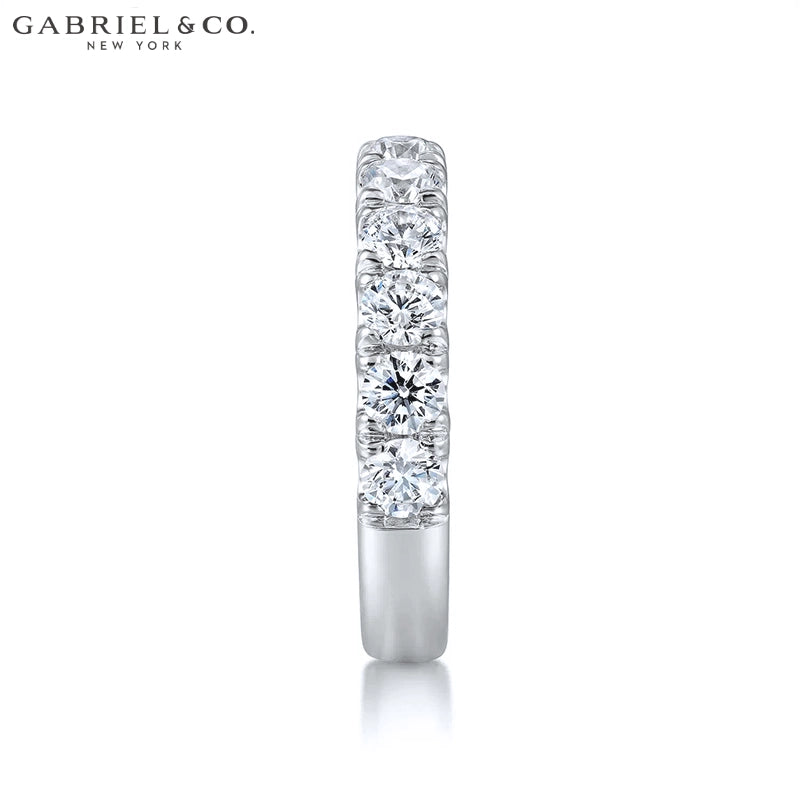 1.50ctw Natural Diamond French U-Pavé Ring 4.0mm