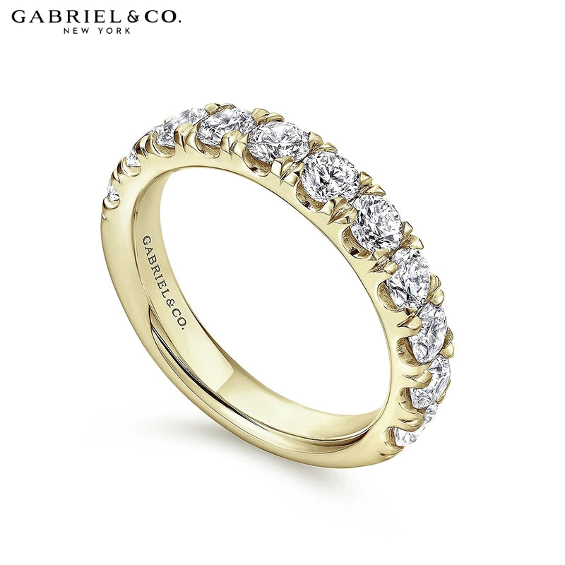 1.50ctw Natural Diamond French U-Pavé Ring 4.0mm
