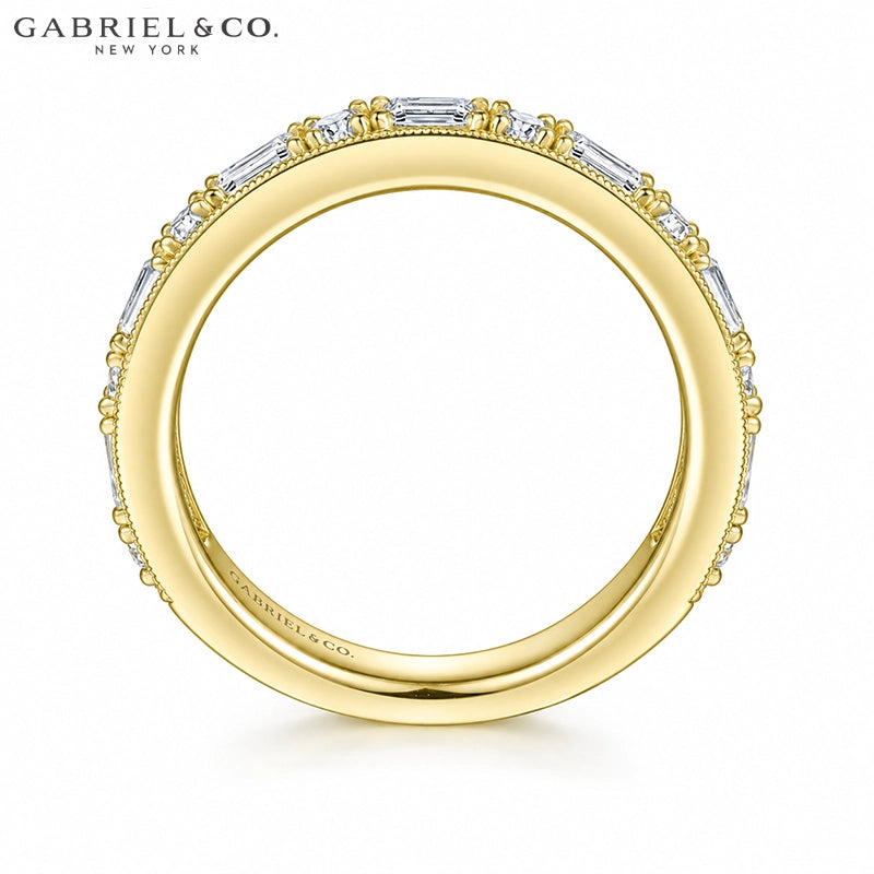 0.90ctw Natural Diamond Vintage Milgrain Ring 3.5mm