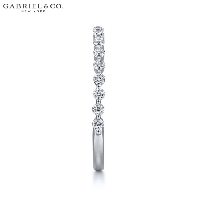 0.35ctw Natural Diamond Shared Prong Ring 1.6mm