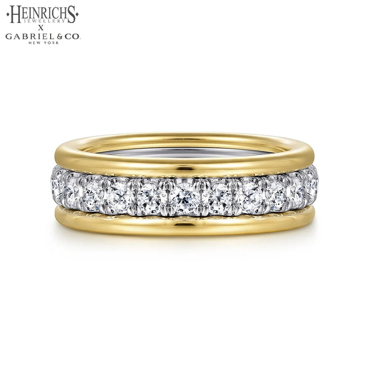 0.77ctw Lab Grown Diamond Pavé Ring 6.0mm