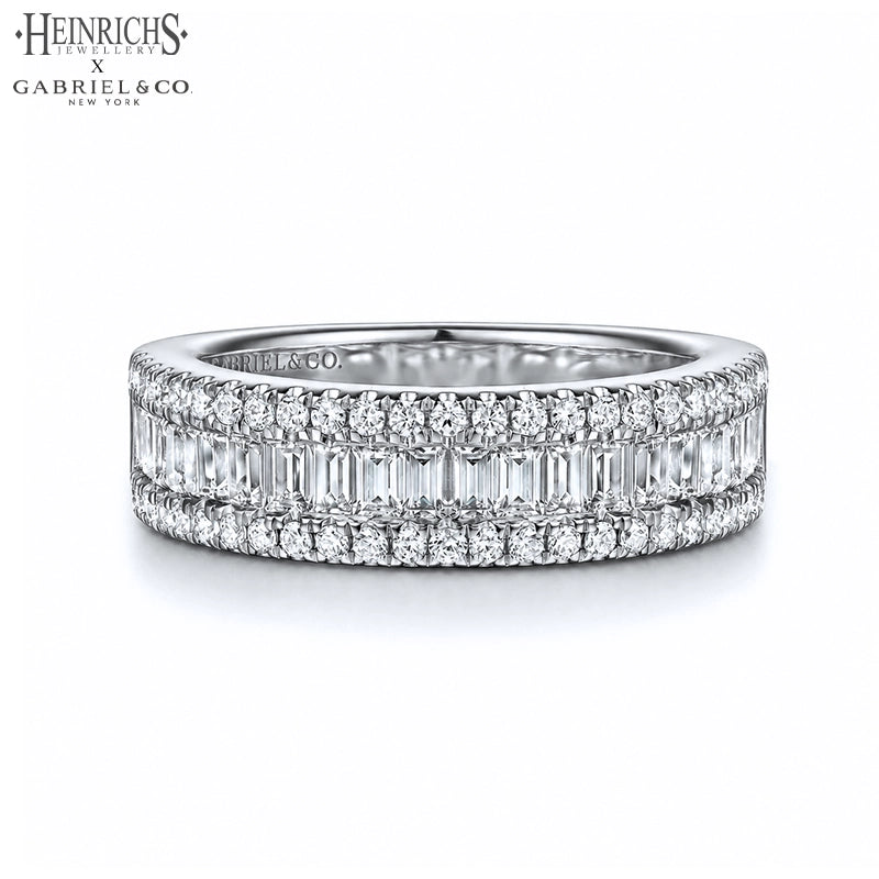 1.05ctw Lab Grown Diamond Pavé Ring 6.5mm