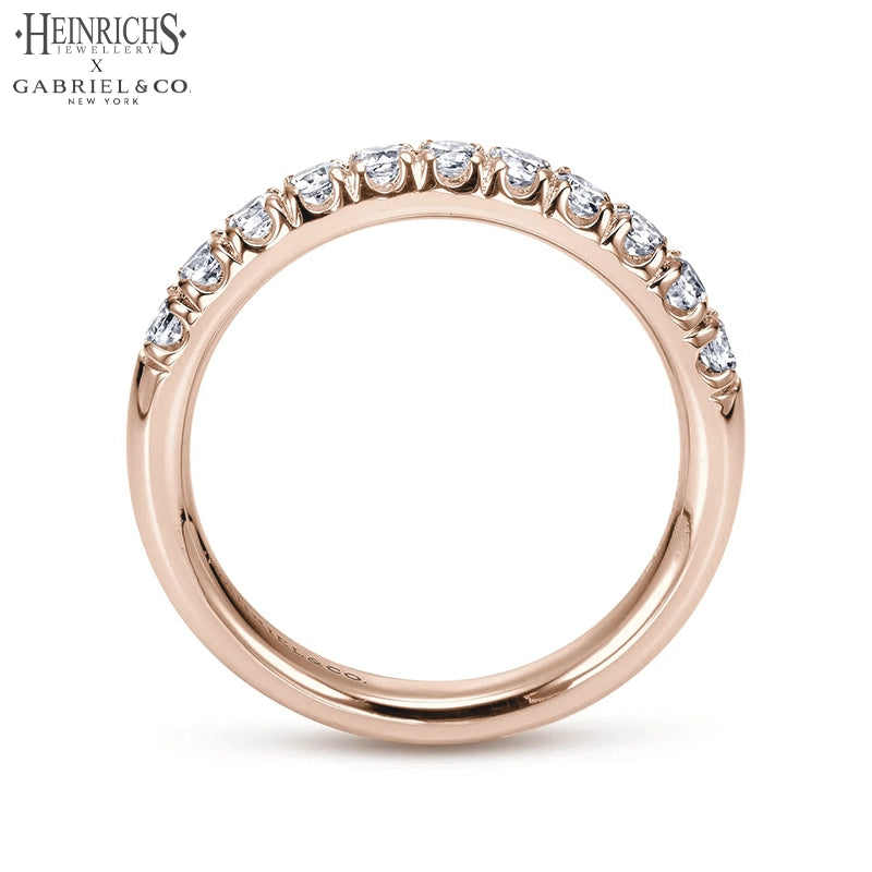 0.50ctw Lab Grown Diamond French Pavé Ring 2.9mm