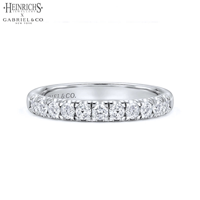 0.50ctw Lab Grown Diamond French Pavé Ring 2.9mm