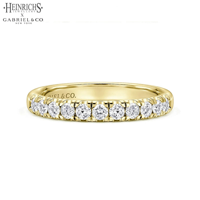 0.50ctw Lab Grown Diamond French Pavé Ring 2.9mm