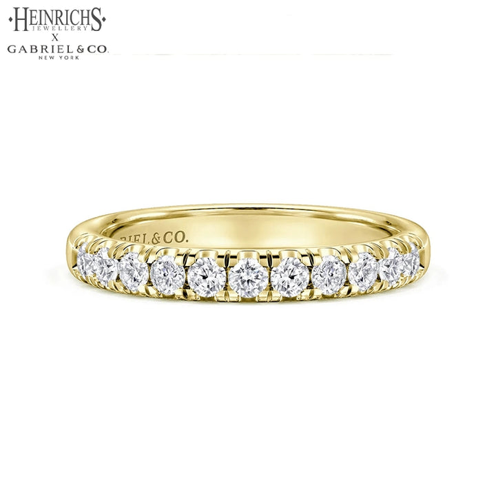 0.50ctw Lab Grown Diamond French Pavé Ring 2.9mm