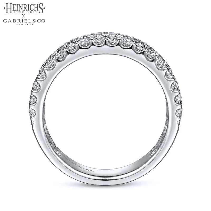 1.15ctw Lab Grown Diamond Micro Pavé Ring 5.0mm