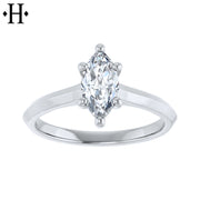 0.70ctw Marquise Cut Lab Grown Diamond Ring