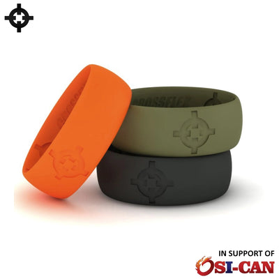 Silicone Wedding Rings (3-Pack)