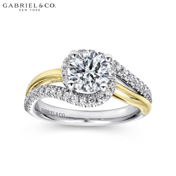 0.75ctr-1.25 Round Cut Lab Grown Diamond Ring