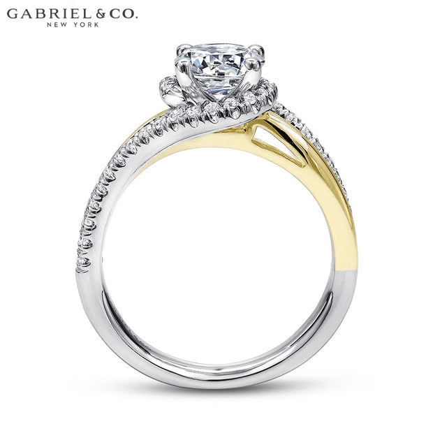 0.75ctr-1.25 Round Cut Lab Grown Diamond Ring