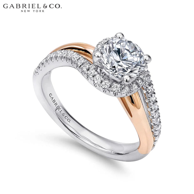 0.75ctr-1.25 Round Cut Lab Grown Diamond Ring