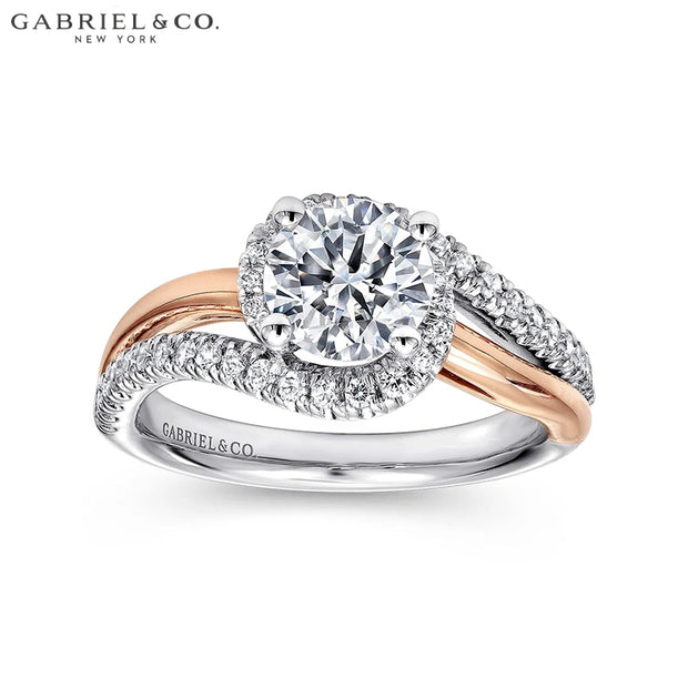 0.75ctr-1.25 Round Cut Lab Grown Diamond Ring