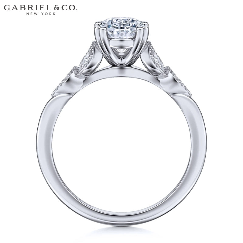 2.20ctw Oval Cut Lab Grown Diamond Ring