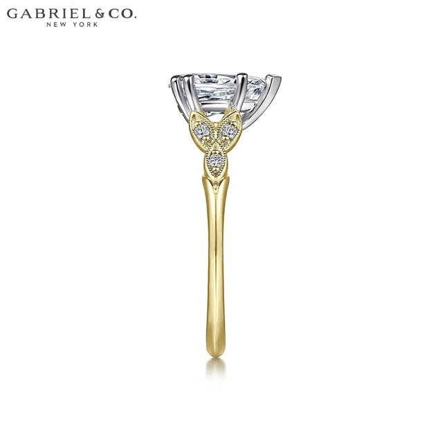 1.67ctw Pear Cut Lab Grown Diamond Ring