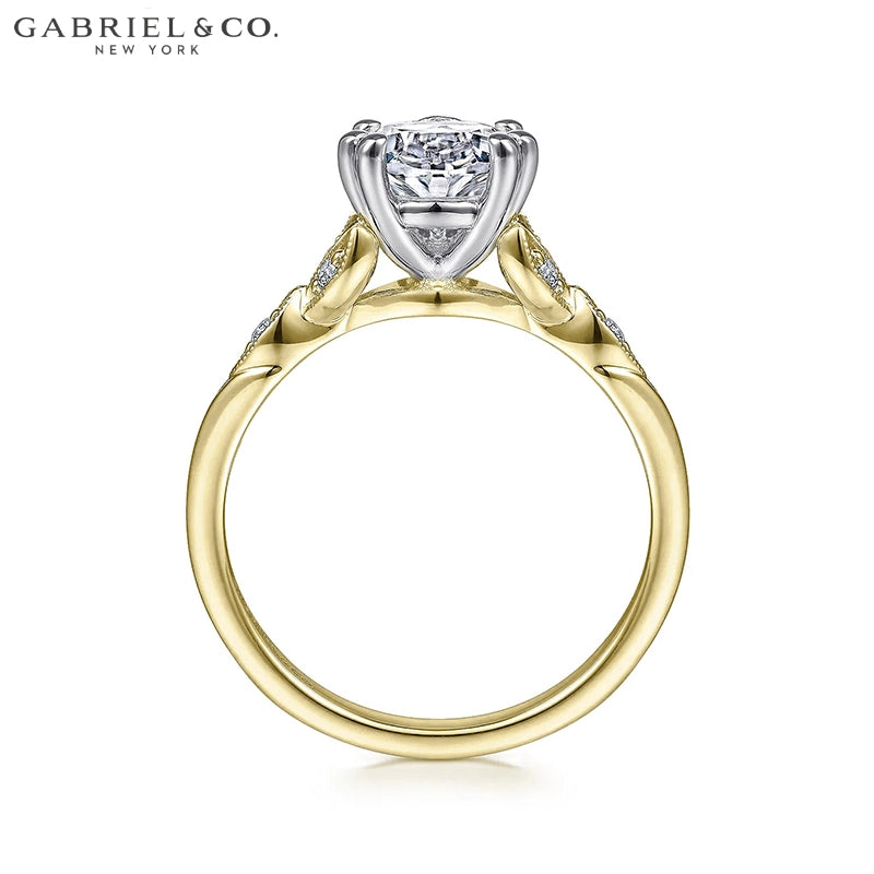 1.00ctr-2.00ctr Pear Cut Natural Diamond Ring