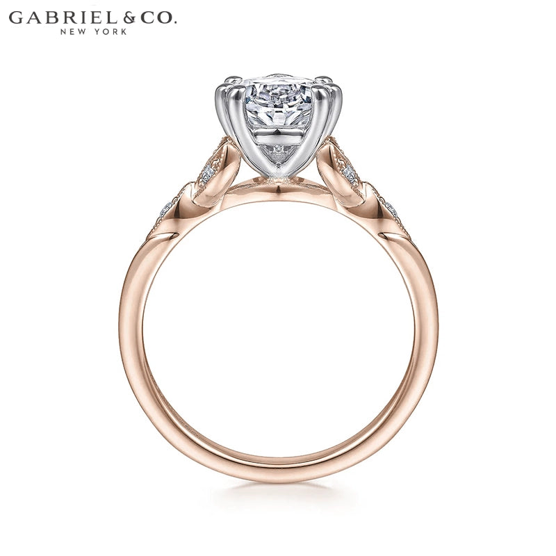 1.00ctr-2.50ctr Pear Cut Lab Grown Diamond Ring