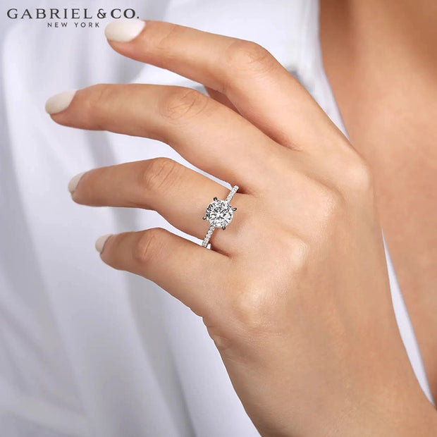 2.40ctw Round Cut Lab Grown Diamond Ring