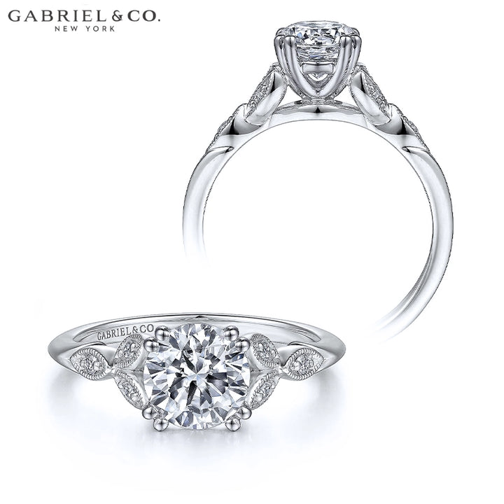 1.11ctw Round Cut Lab Grown Diamond Ring