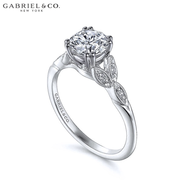 1.11ctw Round Cut Lab Grown Diamond Ring